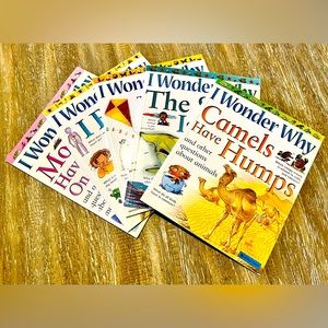 Set of 5 “I Wonder Why” Children’s Books from 2003 & 2004, Kingfisher.
